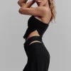 High-Waist Risk Taker Trouser - Black