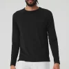 Idol Long Sleeve Performance Tee - Black