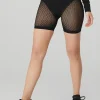 Seamless High-Waist Limitless Open Air Short - Black