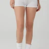 Icon Ribbed Boyshort - White