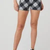 4&quot; Vapor High-Waist Argyle Short - Black/Anthracite