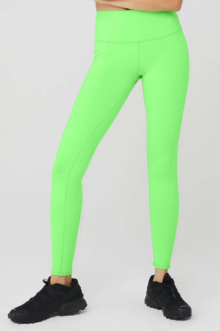 High-Waist Airbrush Legging - Green Glow